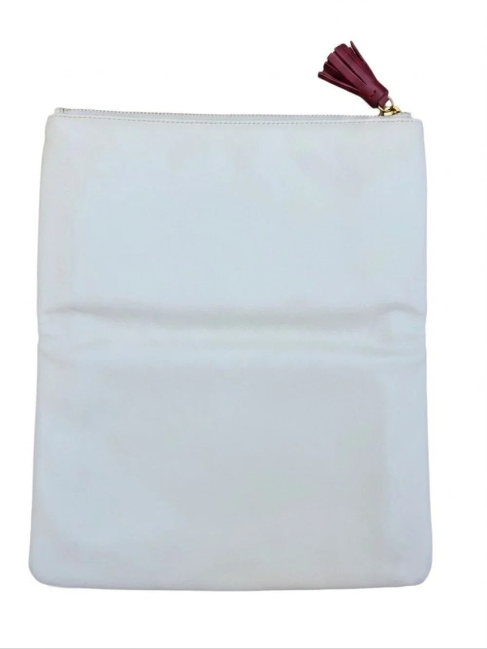 Rachel Pally Floral Canvas Foldover Clutch Pouch with Tassel